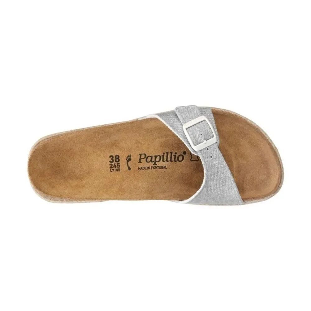 Birkenstock Papillo NEW size 43N Madrid sandals - beach light gray